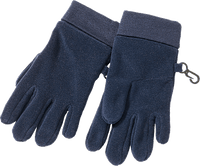 Fingerhandschuhe aus Fleece, blau, Gr. 3, 1 St