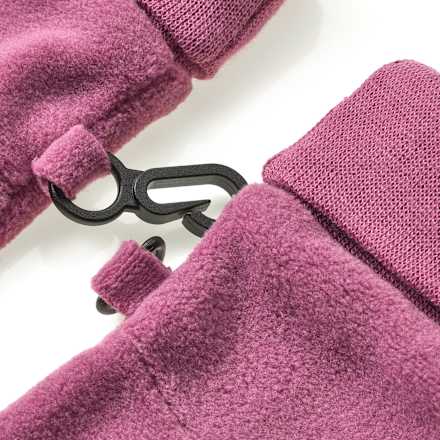 Fingerhandschuhe aus Fleece, rosa, Gr. 3, 1 St