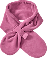 Fleeceschal mit Klettverschluss, rosa, 1 St
