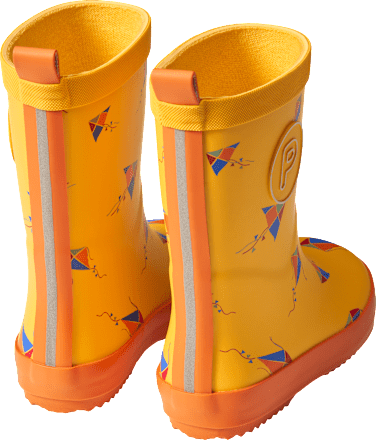 Gummistiefel mit Drachen-Muster, gelb, Gr. 28/29, 1 St