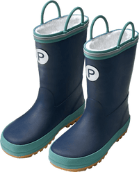 Gummistiefel mit Futter, blau, Gr. 28/29, 1 St