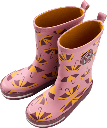 Gummistiefel mit Schirm-Muster, rosa, Gr. 28/29, 1 St