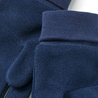 Fleece handschoenen, blauw, maat 3, 1 stuk
