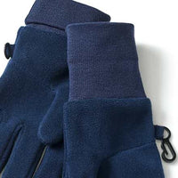 Handschuhe aus Fleece, blau, Gr. 4, 1 St