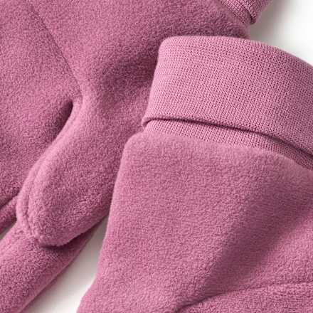 Handschuhe aus Fleece, rosa, Gr. 4, 1 St