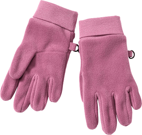 Handschuhe aus Fleece, rosa, Gr. 4, 1 St