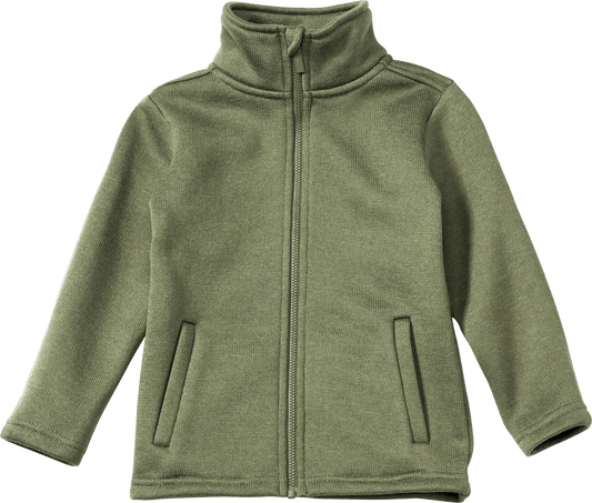 PUSBLU Jacke aus Strickfleece, grün, Gr. 134, 1 St