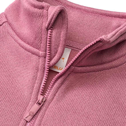 Jacke aus Strickfleece, rosa, Gr. 110, 1 St