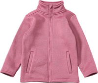 Jacke aus Strickfleece, rosa, Gr. 110, 1 St