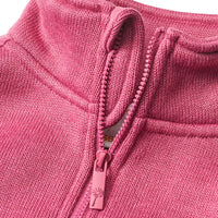 PUSBLU Jacke aus Strickfleece, rot, Gr. 110, 1 St