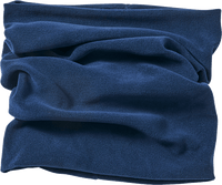 Lussensjaal van fleece, blauw, 1 stuk
