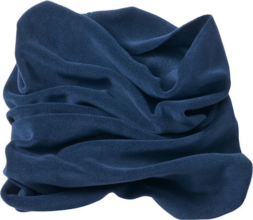 Loop Schal aus Fleece, blau, 1 St