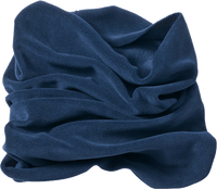 Loop Schal aus Fleece, blau, 1 St