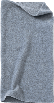 Loop Schal aus Fleece, grau, 1 St