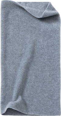 Loop Schal aus Fleece, grau, 1 St
