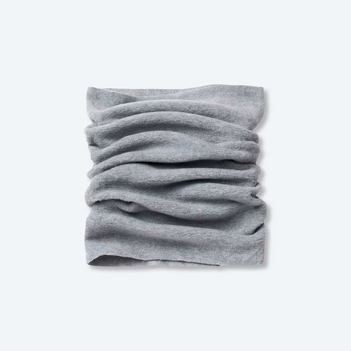 PUSBLU Loop Schal aus Fleece, grau, 1 St