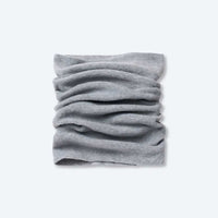 PUSBLU Loop Schal aus Fleece, grau, 1 St