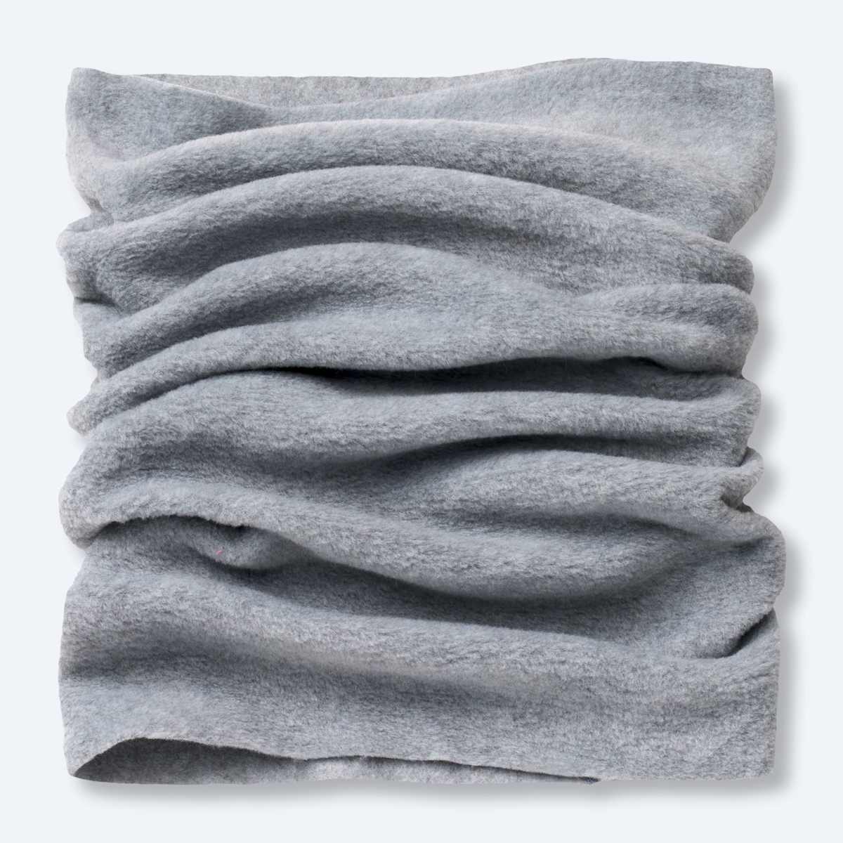 PUSBLU Loop Schal aus Fleece, grau, 1 St