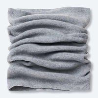 PUSBLU Loop Schal aus Fleece, grau, 1 St