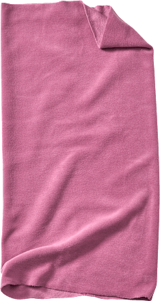 Loop Schal aus Fleece, rosa, 1 St