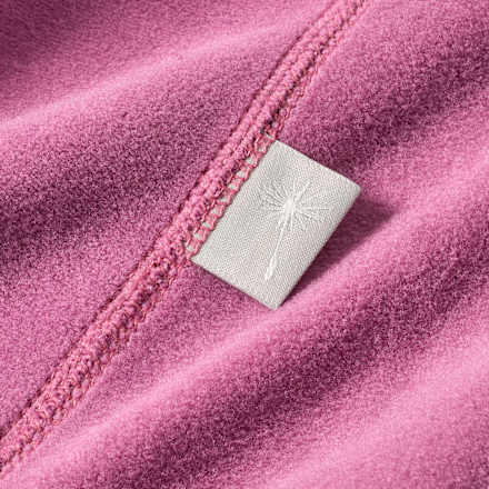 Loop Schal aus Fleece, rosa, 1 St
