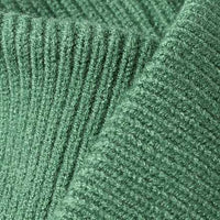 Lussensjaal van breisel &amp; viscose, groen, 1 stuk