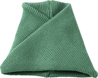 Lussensjaal van breisel &amp; viscose, groen, 1 stuk