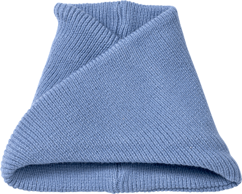 Loop Schal mit Viskose, blau, 1 St