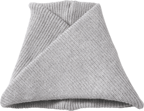 Lussensjaal met viscose, grijs, 1 stuk