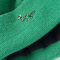 Mütze aus Strick mit Weihnachts-Dino-Muster, grün, Gr. 54/55, 1 St