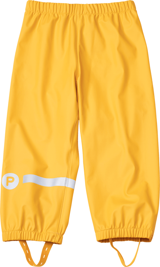 PUSBLU Regenhose, gelb, Gr. 122/128, 1 St