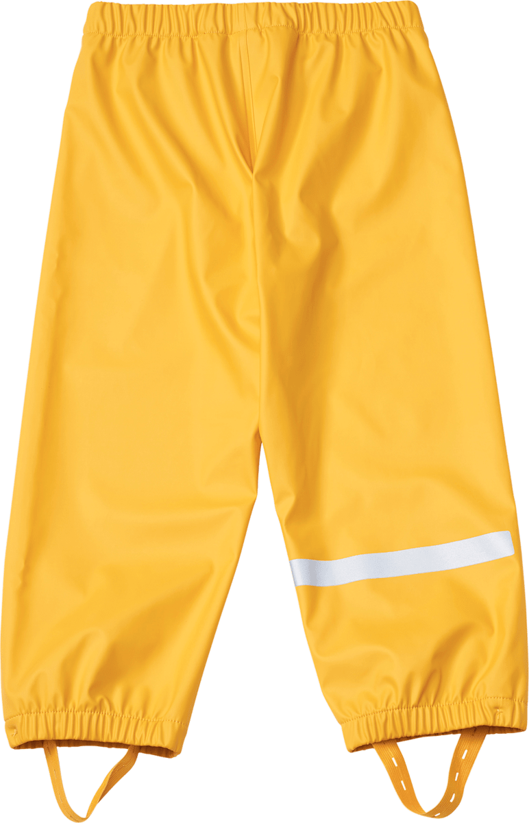 PUSBLU Regenhose, gelb, Gr. 122/128, 1 St