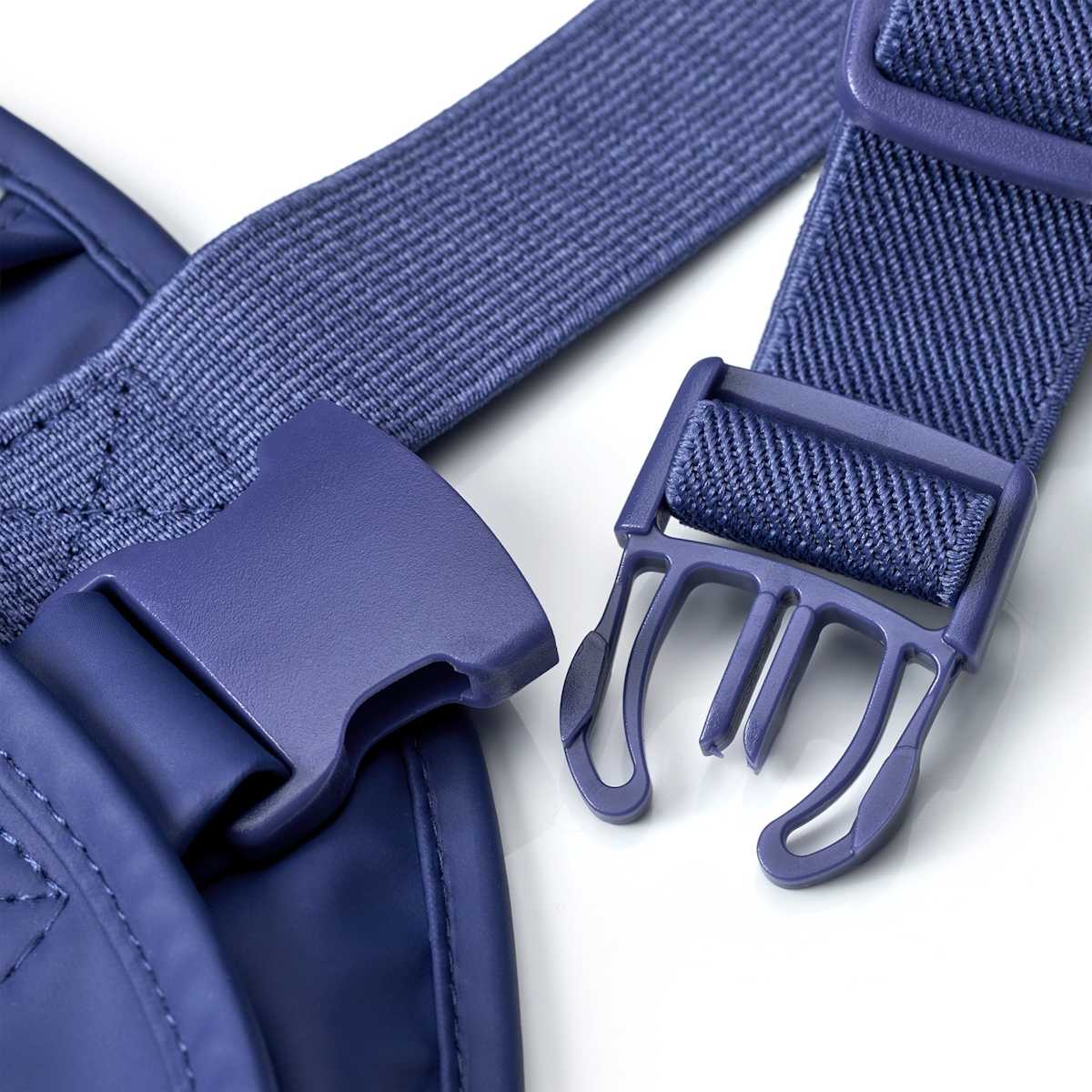 PUSBLU Regenhose mit Futter & Träger, blau, Gr. 98/104, 1 St