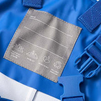 Regenhose mit Trägern, blau, Gr. 86/92, 1 St