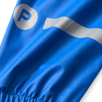 Regenhose mit Trägern, blau, Gr. 86/92, 1 St