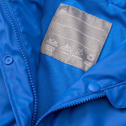 Regenjacke, blau, Gr. 134/140, 1 St