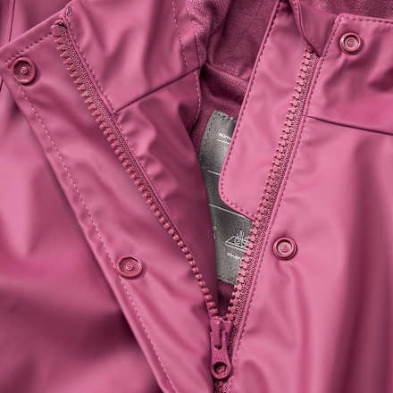 Regenjacke, lila, Gr. 98/104