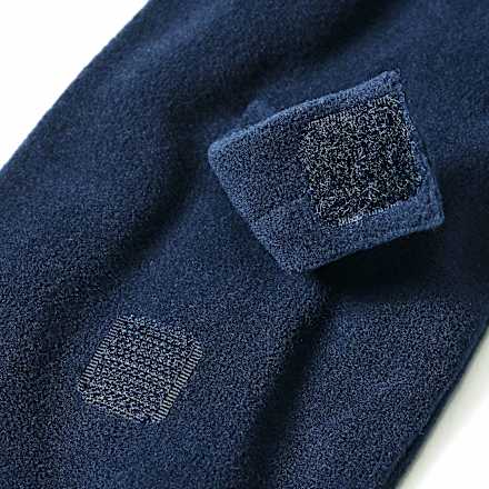 Schal aus Fleece, blau, 1 St