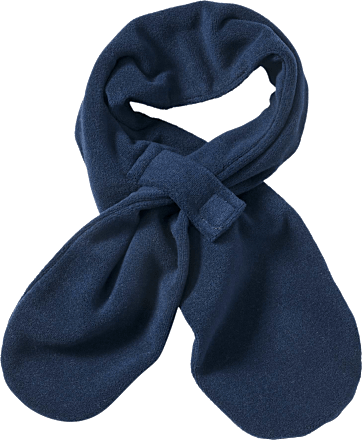 Schal aus Fleece, blau, 1 St