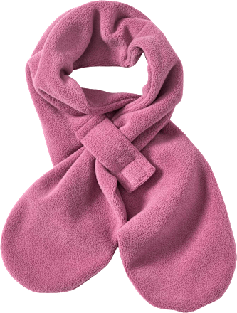 Schal aus Fleece, rosa, 1 St