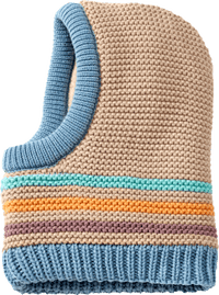 Schlupfmütze aus Strick & mit Futter, beige, Gr. 48/49, 1 St