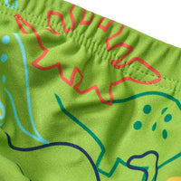 Schwimmwindel mit Dino-Muster, grün, Gr. 74/80, 1 St PUSBLU
