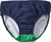 Schwimmwindel mit Frosch-Motiv, blau, Gr. 62/68, 1 St PUSBLU
