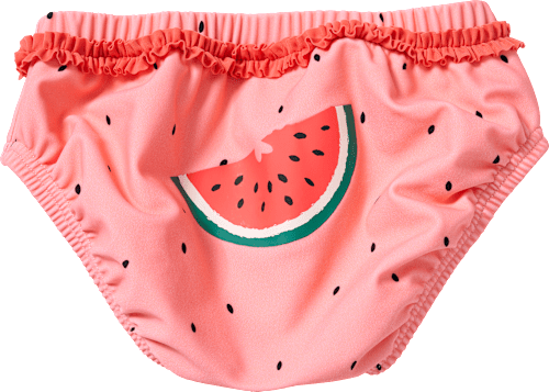 Schwimmwindel mit Melonen-Motiv, rosa, Gr. 74/80, 1 St PUSBLU