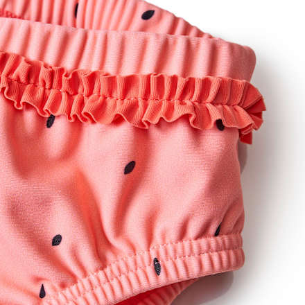 Schwimmwindel mit Melonen-Motiv, rosa, Gr. 74/80, 1 St PUSBLU