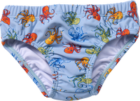 Schwimmwindel mit Oktopus-Muster, blau, Gr. 86/92, 1 St