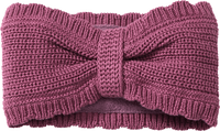 Stirnband aus Strick & mit Futter, lila, Gr. 54/55, 1 St