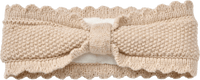 Stirnband mit Glitzer, beige, Gr. 54/55, 1 St