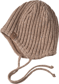 Strickmütze, braun, Gr. 46/47, 1 St