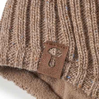 Strickmütze, braun, Gr. 46/47, 1 St
